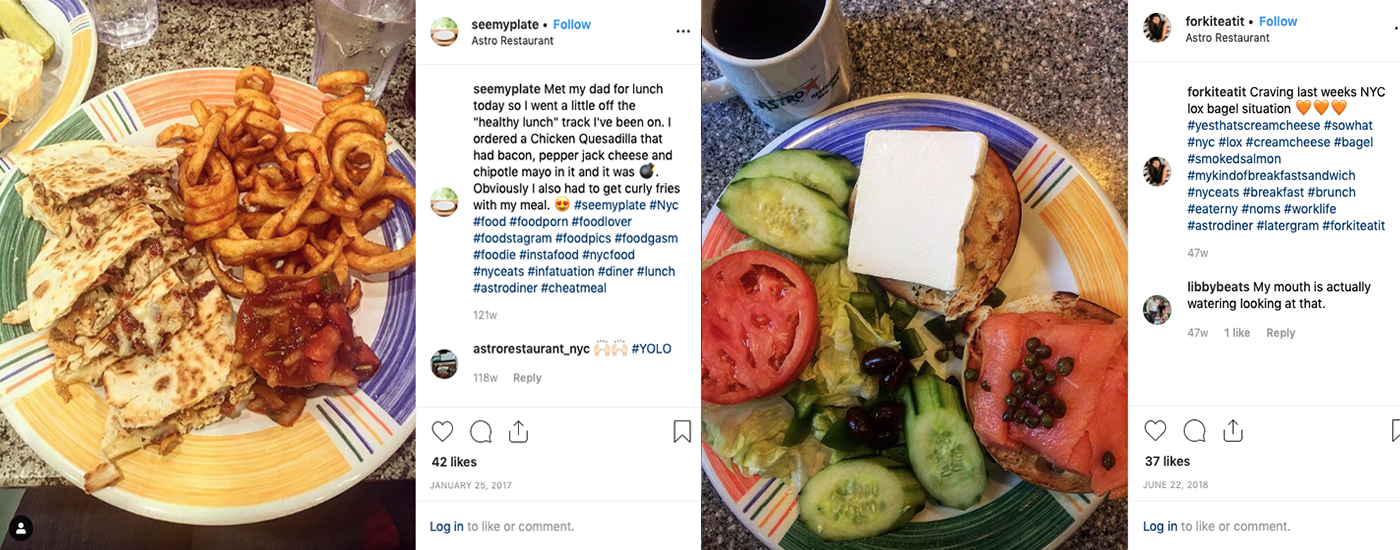 Thank you to all our costumers that posted to Instagram